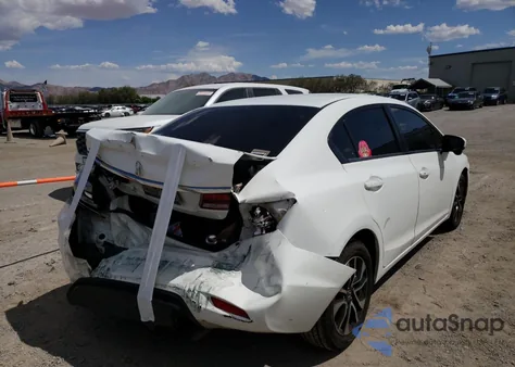 2014 Honda Civic Ex from USA, damaged, VIN 19XFB2F8XEE007789